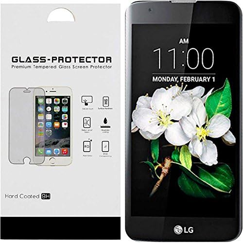 For LG Tribute 5 K7 Phoenix 2 Escape 3 Treasure LTE K8 - Tempered Glass Screen Protector (Does not cover edges)