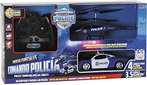 coche teledirigido con helicoptero