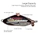 Befen Women's Genuine Leather Smartphone Wristlet Crossbody Wallet Clutch with Crossbody Strap/Wrist Strap - Brown