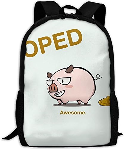 Outdoor Travel Backpack Bags - Unisex Fashion Pig I Pooped Gym Should Bag