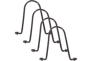 Veemoon 4pcs Metal Rain Chain Hooks Replacement Downspout Adapter Hooks for Garden Rain Chain Installation