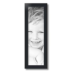ArtToFrames 6x21 Inch Black Picture Frame, This