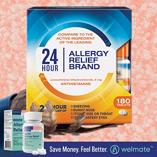 WELMATE Allergy Generic Xyzal Levocetirizine Dihydrochloride 5mg