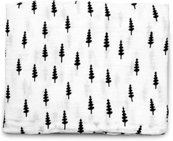 modern burlap blanket