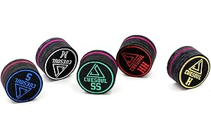 CUESOUL Cue Tips-Pool Cue Tip/Snooker Cue Tip/Glue on Tip