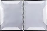 TOYYOUNG A4 60 Pages Music File Folder Piano Score Clef Sheet Holder Black view 2