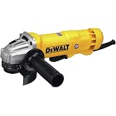 DEWALT Angle Grinder, 4-1/2 in., 11 Amp, 11,000 RPM, No Lock-On Paddle Switch, Dust Ejection System, Electric Grinder Tool (DWE402N)