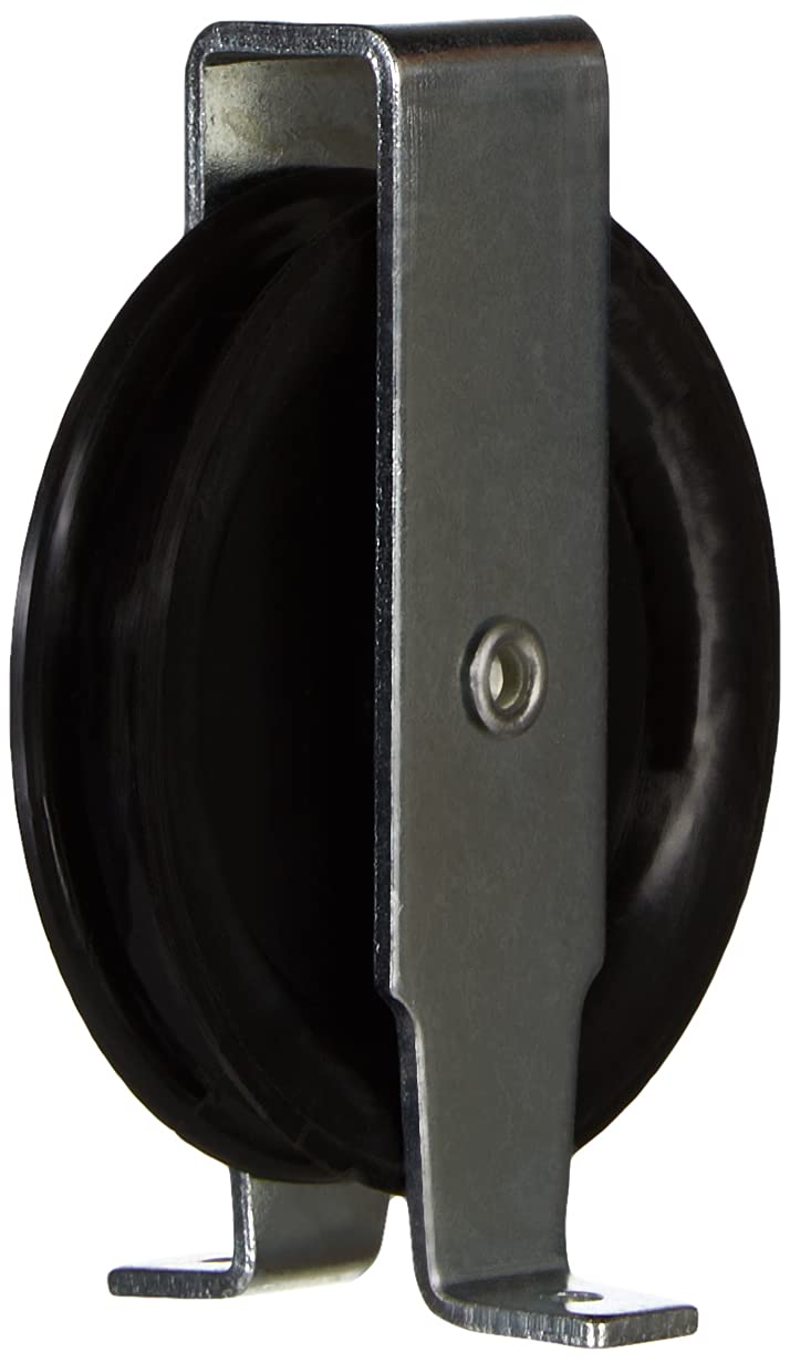 Chapuis VPCP2 Pulley Case 40 kg Roller 60 mm for 8 mm Rope Zinc-Plated Steel