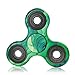NOING Tri Fidget Hand Spinner Camouflage Multi-Color Double Side Printed, EDC Focus Toy For Kids & Adults (Turquoise)