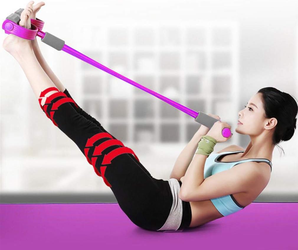 YGGCM 11-piece set Pilates resistance band, muscle exercise training band, resistance bands,muscle training fitness equipment for strength training and yoga