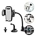 WixGear 3-in-1 Universal Phone Mount, Cell Phone Car Holder with Air Vent, Dashboard, and Windshield Mounts