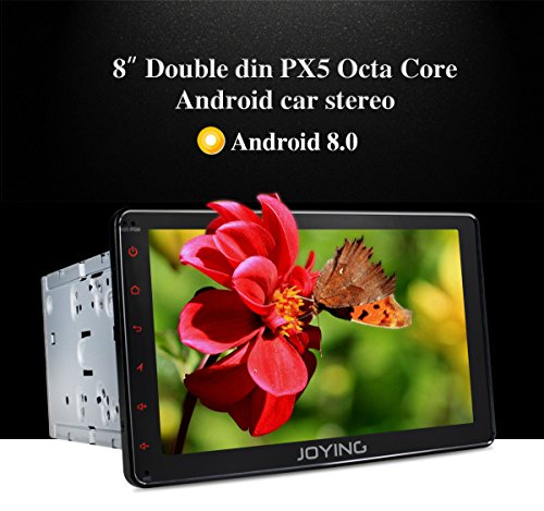 JOYING Car Stereo 4GB + 32GB Octa Core 8 inch Double Din with Zlink & Android Auto Video Out Fast Boot DVR RCA Backup Camera - Thumbnail 2