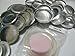 100 Aluminum Cover Buttons Flat Back Size 45 (1-1/8