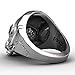 EVBEA Mens Ring Biker Punk Gothic Jewelry Vintage Male Skull Rings Death Rock and Roll
