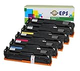 5PK EPS Replacement HP 305A CE410X CE411A CE412A CE413A Toner Set for HP LaserJet Pro 300 400