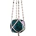 Macrame Plant Hangers Hanging Planters - Handmade 100 Percent Cotton Rope - 50 Inches Long 4 Legs - for Outdoor Indoor - for Pots Up To 10 Inches Diameter - Plant and Pot Not Included