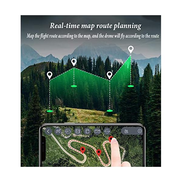 YOLL RC Quadrocopter Faltdrohne,GPS Drohne mit 4k HD Kamera,5G WiFi FPV Live Übertragung,250M Reichweite,120… – Bild 8