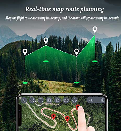 YOLL RC Quadrocopter Faltdrohne,GPS Drohne mit 4k HD Kamera,5G WiFi FPV Live Übertragung,250M Reichweite,120… – Bild 8