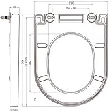 Artis Matte White Back to Wall Toilet Unit Cloakroom Furniture view 8