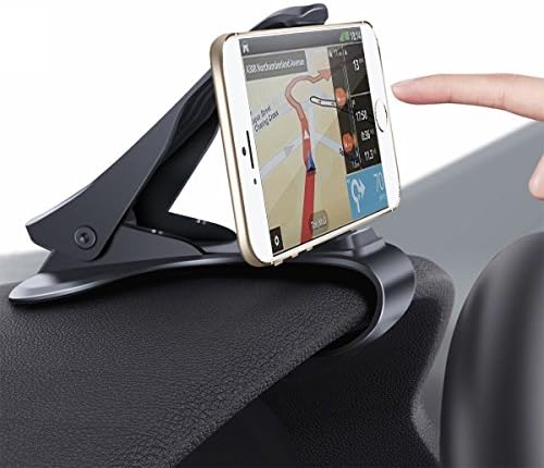 Car Mount, HUD Design Car Phone Holder : Hetical Universal Adjustable Dashboard Cell Phone Cradle for Safe Driving for iPhone 7 6 6s Plus 5 5s 5c, Samsung Galaxy S8 plus S7 S6 &amp; All Other Smartphones