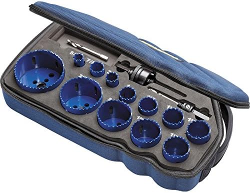 Precise Engineered Irwin Pro-Series 15 Piece Bi Metal Hole Saw Kit [Multi Set] - w/3yr Rescu3® Warranty
