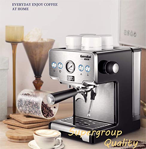 YQGOO Kaffeemaschine Eingebaute Kaffeemaschine Home Italienische halbautomatische Pumping Steam Milk Tea Shop Werbung – Bild 3