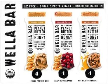Wella Bar Fresh Protein Bars Variety Pack (12 pk.) (pack of 2)