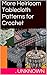 More Heirloom Tablecloth Patterns for Crochet