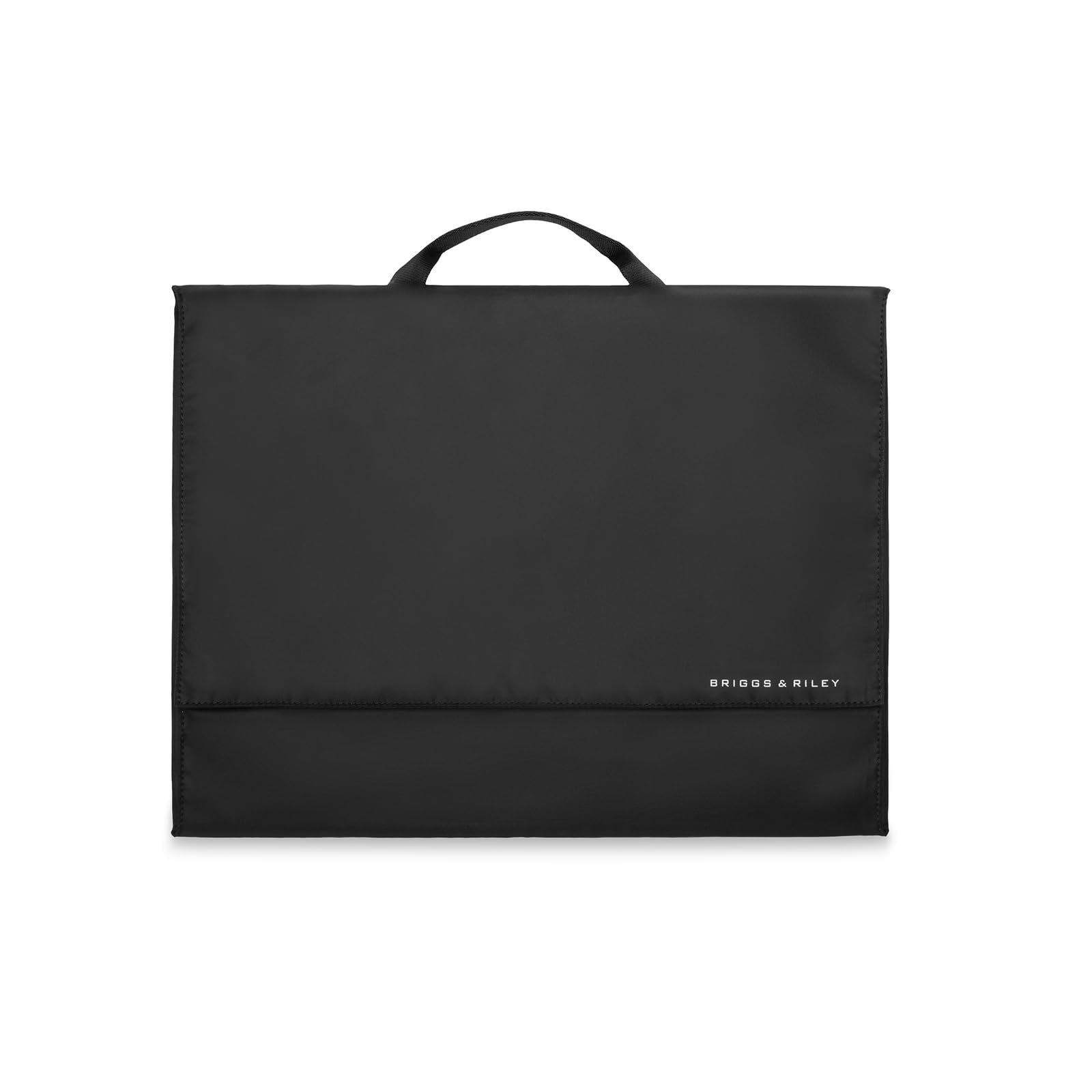 Briggs & Riley Garment Folder - Travel Essentials for Men & Women, Shirts, Pants, & Clothes Carrier, Wrinkle Reducing, Includes Folding Board - Travel Essentials Collection, Black