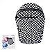 Brand New Introductory Price For Your Baby Elegant Baby Car Seat Cover Multi Use Car Seat Stroller Nursing Shopping Cart Stretchy Soft Canopy Star Design Modern Fabric Unisex Infant Shower Gift