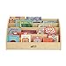 ECR4Kids Toddler Book Display, Beginner Bookshelf, Natural