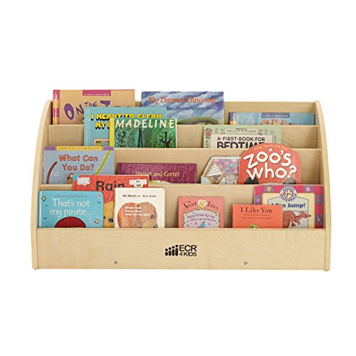 2 ECR4Kids+Toddler+Display+Organizer+Shelves