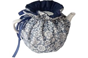 KABAKE Tea Pot Cozies, Cotton Vintage Floral Teapot Dust Cover Tea Cosy, Kitchen Home Decorative Tea Pots Cozy with Insulation Pad for Housewife, Friend, Mom (Color #16)