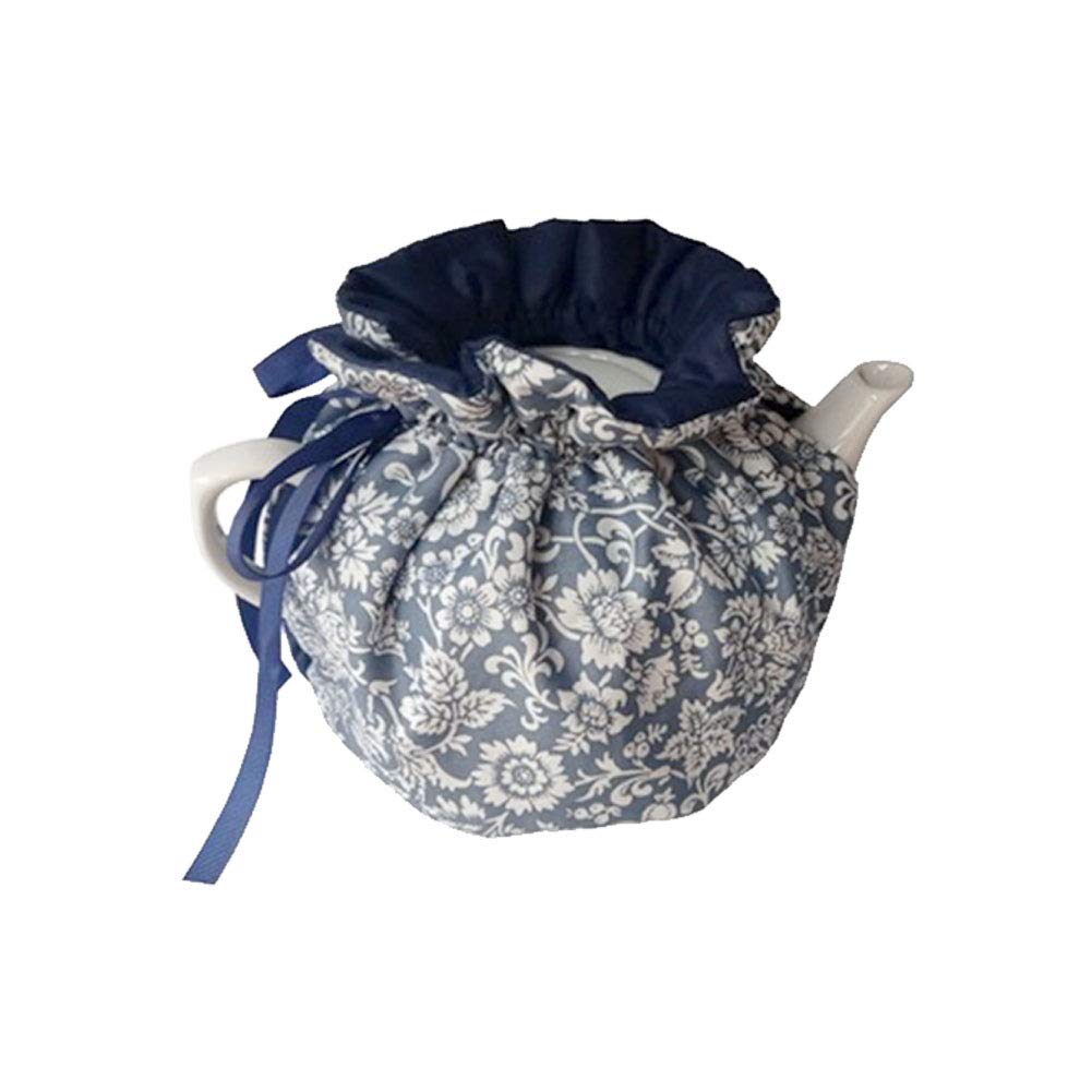 Tea Pot Cozies, Cotton Vintage Floral Teapot Dust Cover Tea Cosy, Kitchen Home Decorative Tea Pots Cozy with Insulation Pad for Housewife, Friend, Mom (Color #16)