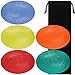 SourceTon Fidgets Stress Relief Ball, Egg-Shape Hand, Finger Grip Strengthening Therapy Stress Balls, Great Physical Rehabilitation & Grip Strengthener, Pack of 5 Squeeze Balls