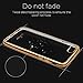 iPhone 8 Case,Hallsen [Electroplating TPU] Ultra-Slim Transparent Crystal Clear Anti-Scratch Flexible Soft TPU Case Cover for Apple iPhone 7 / iPhone 8 4.7inch - Gold