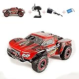 BigSmyo 2.4GHz 4CH 1:16 Buggy Remote Electric High Speed Vehicle Off Road Truck Control Race Monster, Rechargeable Race Rock Crawler Racing Car