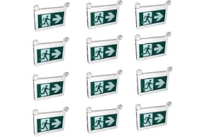 Running man Exit sign CET-180 CET-100 Thermoplastic sign combo Emergency light LED with 2 heads left right battery backup for