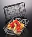American Metalcraft BZZ95B Small Rectangular Metal Wire Zorro Bread Basket, 9