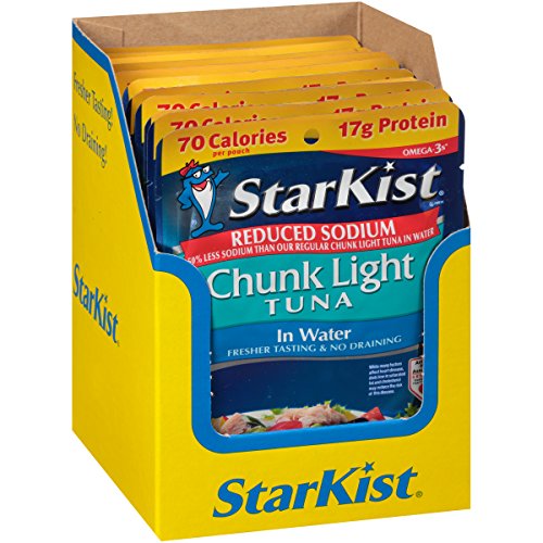 3 StarKist+Reduced+Sodium+Chunk+Pouches