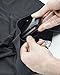 iHeartRaves Men's Anti-Theft Boxer Briefs with Pocket - Comfortable Inside Pocket Boxer Brief Underwear with Pouch Lining Undies (Black, Large)