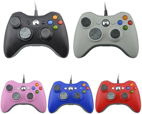 Digital Blade USB Wired Controller Wireless Controller for Windows &amp; Xbox 360 Console (Wired, Blue)