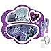Zak Designs VMPA-2070-AMZ Disney Jr. Kids Dinnerware Sets Plate + FlatwareVampirina
