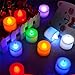 ELlight 24 PCS (2 Dozen Pack) Battery Operated Candles Flameless LED Tealight Candles Votive Style Romantic Date, Multi Color Light