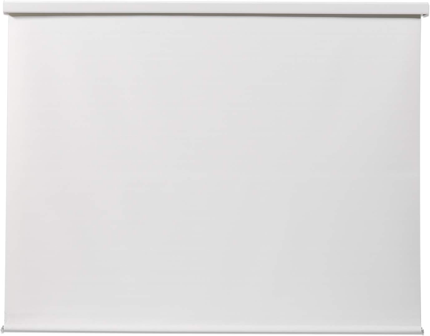 Coolaroo 457020 Outdoor Solar Motorized Roller Shade with 95% UV Protection, 6' x 6', Pearl