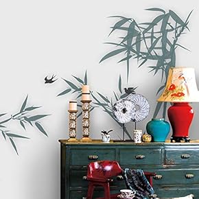 Wall Murals for Bedroom Chinese Style Removable Wallpaper Peel and Stick Wall Stickers - 66x96 inches