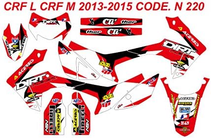N 220 HONDA CRF 250L CRF 250M 2012-2016 DECALS STICKERS GRAPHICS KIT