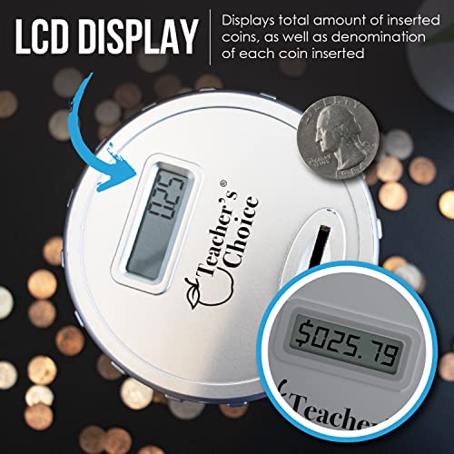 Teachers Choice Digital Coin Counter Automatic Coin Sorter 2023