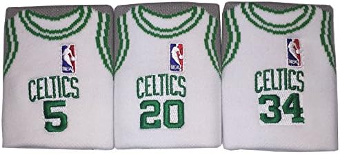 Boston Celtics Big 3 NBA Fan Band Wristbands - Set of 3