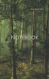 Notebook: forest tree landscape fairy tale fantasy computer digital phone chord chords cable usb sti by Wild Pages Press